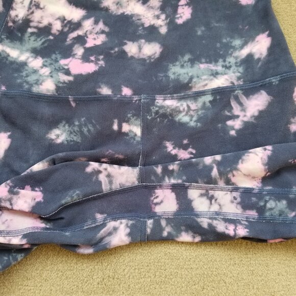Lululemon Align High-Rise Pant 28" Circulate Tie Dye Mineral Blue Multi, size 6 - Picture 7 of 9